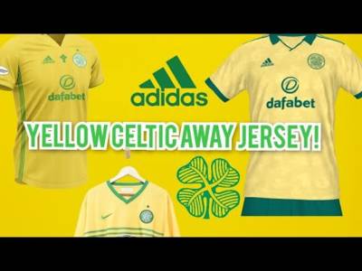 New Yellow Celtic Away Jersey??