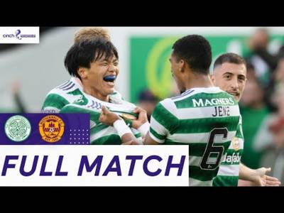 Reo Hatate Screamer Sees The Bhoys Bounce Back | Celtic 2-1 Motherwell | Full Match