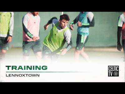 Celtic Training: The Celts prepare to take on the Steelmen at Paradise!