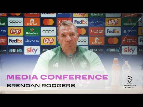 Full Champions League Media Conference | Celtic Manager Brendan Rodgers previews Lazio v Celtic