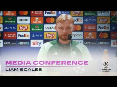Full Champions League Media Conference | Celtic’s Liam Scales looking forward to Lazio test!