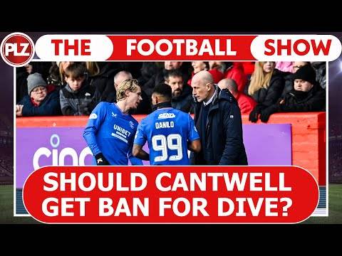 Should Todd Cantwell be banned for dive? I The Football show w/ Neil Lennon