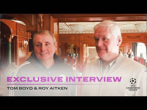 Club Ambassadors, Tom Boyd & Roy Aitken look ahead to tonight’s #UCL match against Lazio!