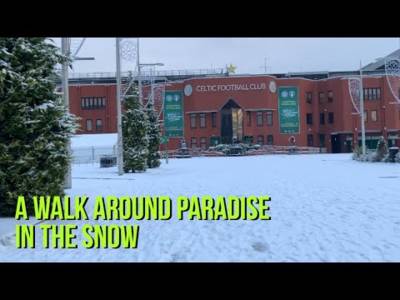 A snowy Celtic Park / An early morning stroll