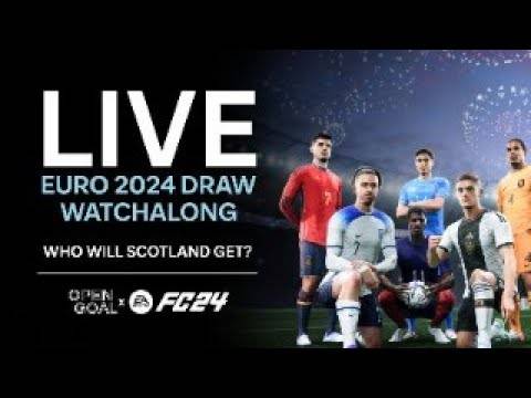 LIVE WATCHALONG: Scotland’s Euro 2024 Group Stage Draw! Si Ferry, Slaney & Derek Watch The Draw