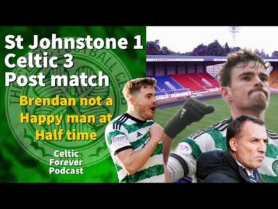 3-1 Celtic win v St Johnstone / A tough slog but 3 vital points