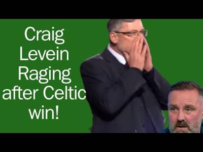 Craig Levein Raging after Celtic Comeback!