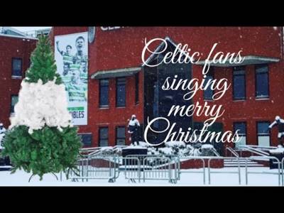 SNOWING IS FALLING AROUND ME CELTIC PLAYING