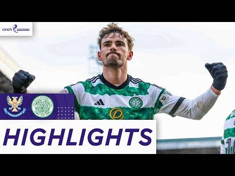 St Johnstone 1-3 Celtic | O’Riley Hits Screamer In Bhoys Comeback Victory | cinch Premiership