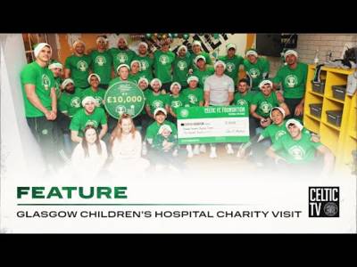 Celtic Squad brings Christmas Cheer to Kids through Annual Hospital Visit