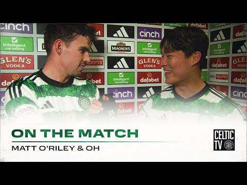 Matt O’Riley & Oh on the match | Celtic 4-1 Hibernian | Celts cruise to victory over Hibs!
