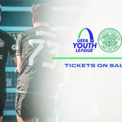 Celtic FC B v Feyenoord – Cheer on the Hoops in UEFA Youth League action