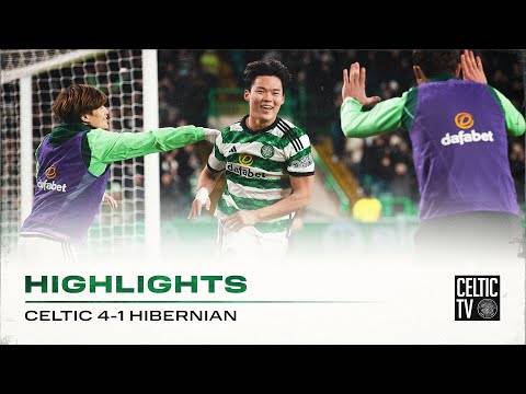 Highlights | Celtic 4-1 Hibernian | Champions show their strength against Hibernian in Paradise!