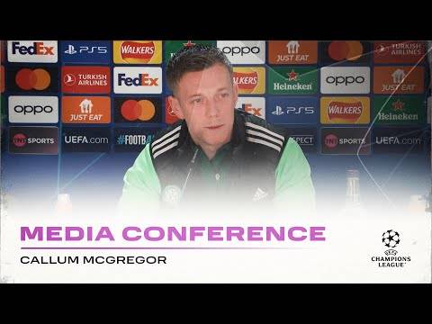 Full Champions League Media Conference | Celtic Captain Callum McGregor previews Feyenoord game!