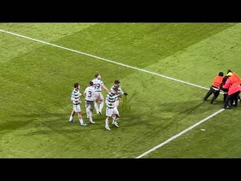 Celtic Fans Celebrating after Beating Feyennoord 2-1 in the Champion League!!!