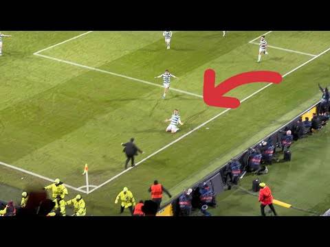 Crazy Scenes!!! Lagerbielke Gaol Fan Celebration (Celtic V Feyenoord 2-1 )!!!