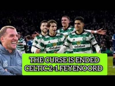 FINALLY THE CURSE IS OVER CELTIC WIN IN THE CHAMPIONS LEAGUE!! l CELTIC 2-1 feyenoord