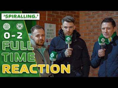 Celtic 0-2 Hearts | ‘Spiralling.’ | Full-Time Reaction