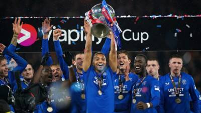 Rangers 1-0 Aberdeen: Captain James Tavernier scores acrobatic winner as Philippe Clement’s men claim first Scottish League Cup in over 12 years