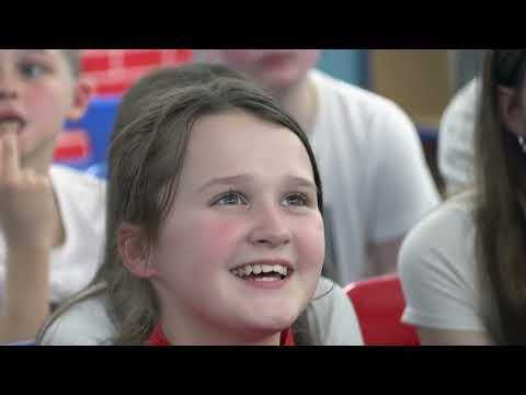 Feature: Celtic First Team stars visit Holy Family Primary School in Kirkintilloch