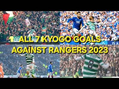 All 7 Kyogo Goals Against Rangers in 2023