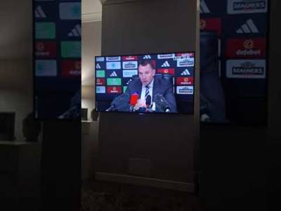 Say it like it is Brendan