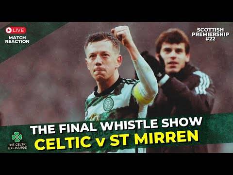 Celtic v St Mirren LIVE Post Match Reaction Show | Scottish Premiership Matchday 22