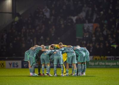 Unique Angle as Celtic First Foot the Saints in Paisley