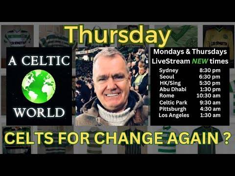Celts For Change Again? Matt McGlone drops in to chat the past, present and future!