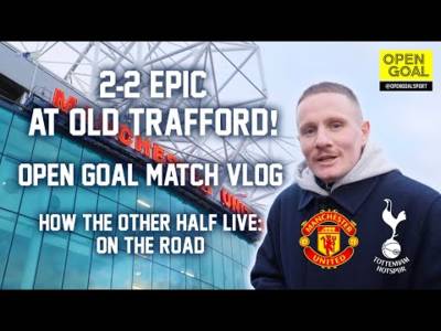 Open Goal Visits Old Trafford to See What Spurs & Mam United Fans Think of Ange Postecoglou!