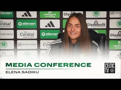 Full Celtic FC Women Media Conference: Elena Sadiku (18/01/24)