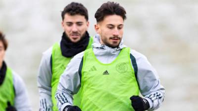 Training Gallery: Celtic v Buckie Thistle Training Gallery: Celtic v Buckie Thistle
