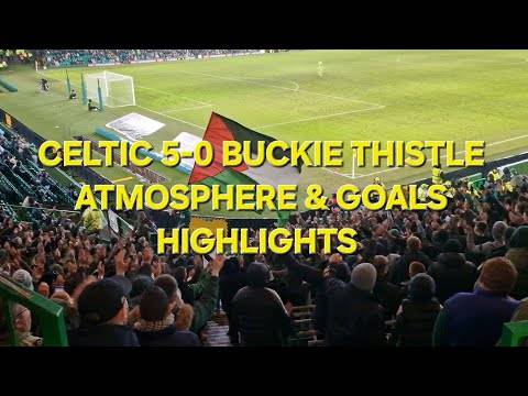 Celtic 5-0 Buckie Thistle / Scottish Cup / Atmosphere & Goals Highlights
