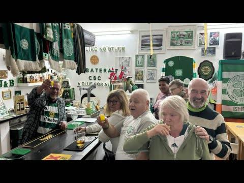 Celtic bar in deep Spain Celtic V Buckie