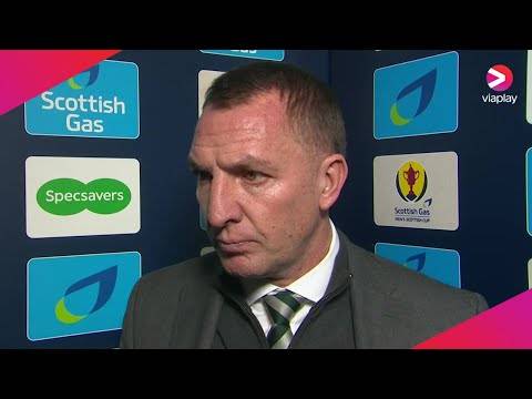 Celtic manager Brendan Rodgers speaks after 5-0 victory against Buckie Thistle