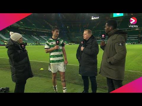 Celtic’s Matt O’Riley speaks after Player of the Match performance in win against Buckie Thistle