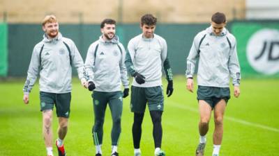Training Gallery: Celtic v Ross County