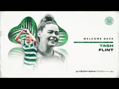 Tash Flint rejoins Celtic FC Women!