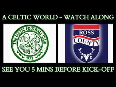 Watchalong: Celtic v Ross County