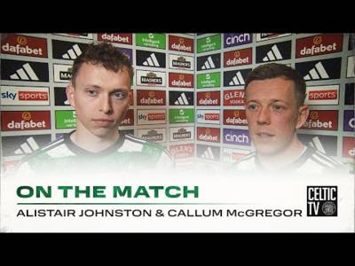 Alistair Johnston & Callum McGregor On The Match | Celtic 1-0 Ross County