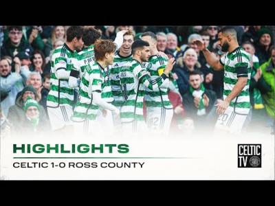 Match Highlights | Celtic 1-0 Ross County | The Hoops get a crucial three points at home!
