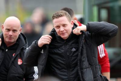Aberdeen thrown into turmoil ahead of Celtic trip with Wednesday announcement