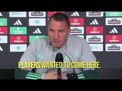 We ask Brendan Rodgers what happened in the January transfer window