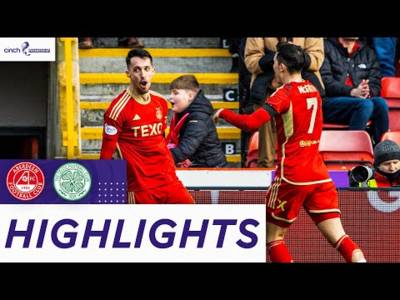 Aberdeen 1-1 Celtic | Miovski Brilliance Secures Draw Against Struggling Celtic | cinch Premiership