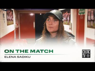 Elena Sadiku On The Match | Hamilton Accies 0-6 Celtic FC Women