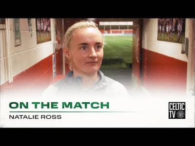 Natalie Ross On The Match | Hamilton Accies 0-6 Celtic FC Women