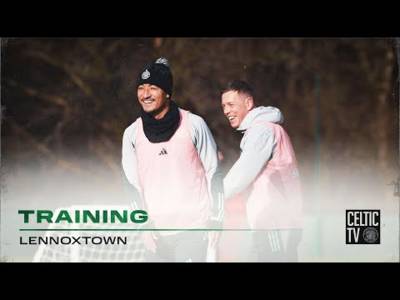 CelticFC Training: The Celts prepare for the trip the Capital!