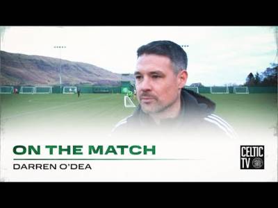 Darren O’Dea On the Match | Glasgow Cup | Celtic FC B 3-0 Rangers B