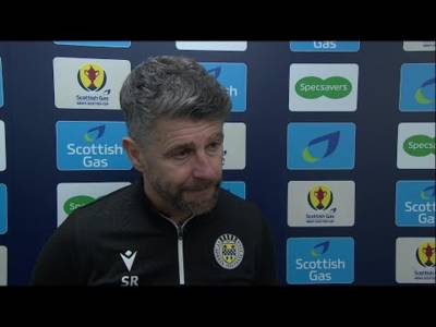 St Mirren manager Stephen Robinson gives thoughts after Scottish Cup loss to Celtic