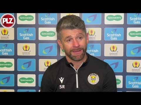 Stephen Robinson praised St Mirren performance despite defeat to Celtic.